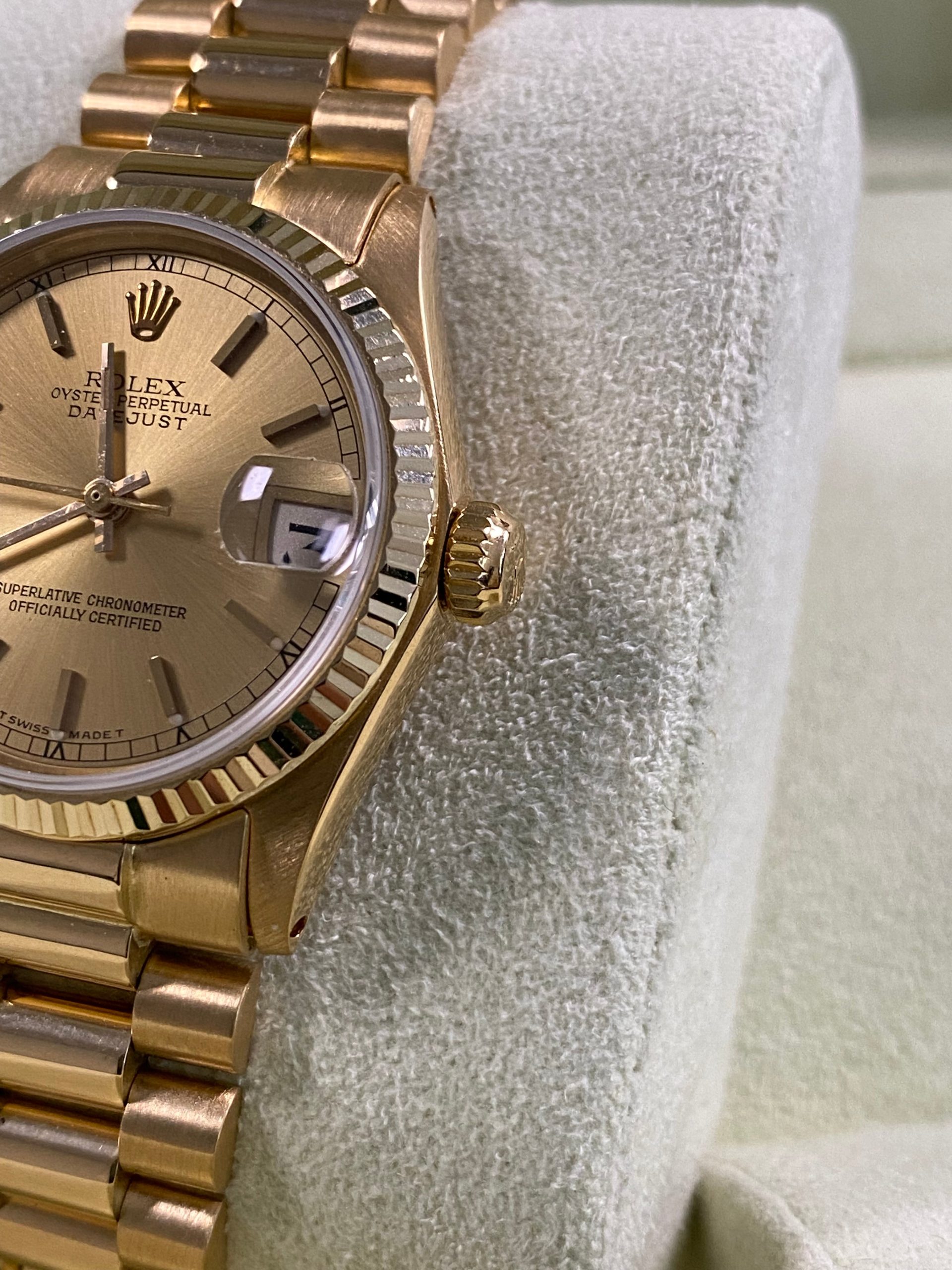 Rolex Datejust 31 - 1967 - Champagne Index Dial - President Bracelet - 6827