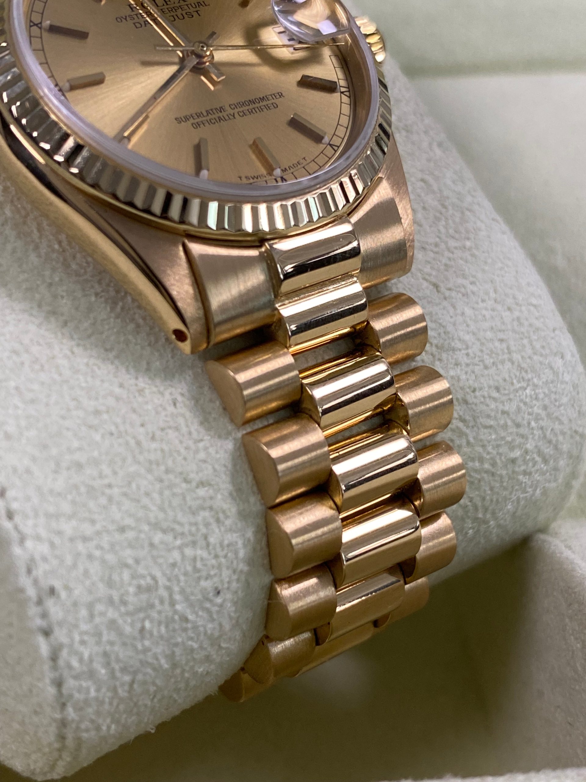 Rolex Datejust 31 - 1967 - Champagne Index Dial - President Bracelet - 6827