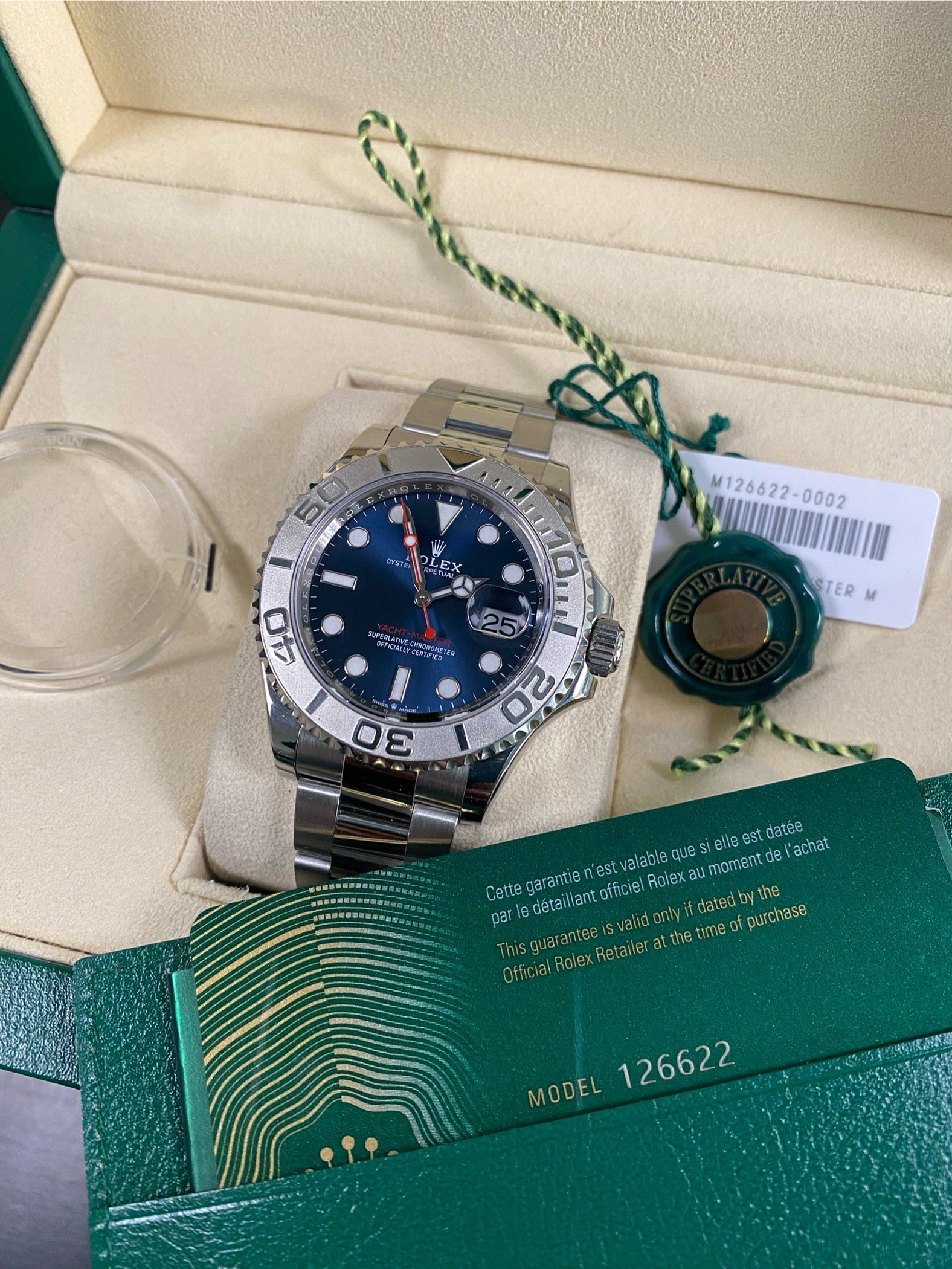 Rolex Yacht-Master 40 - 2024- Blue Dial - 126622 *FULL SET*
