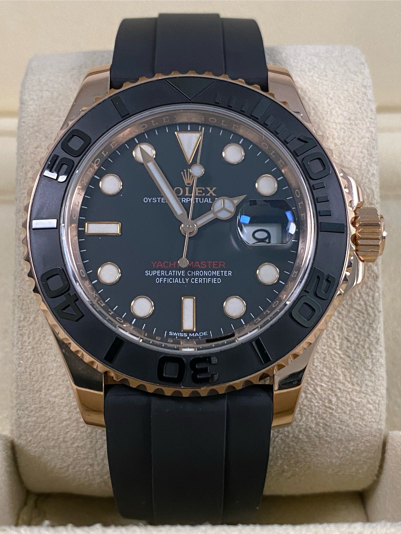 Rolex Yacht-Master 40 - 2017 - Black Dial - 116655 *FULL SET*