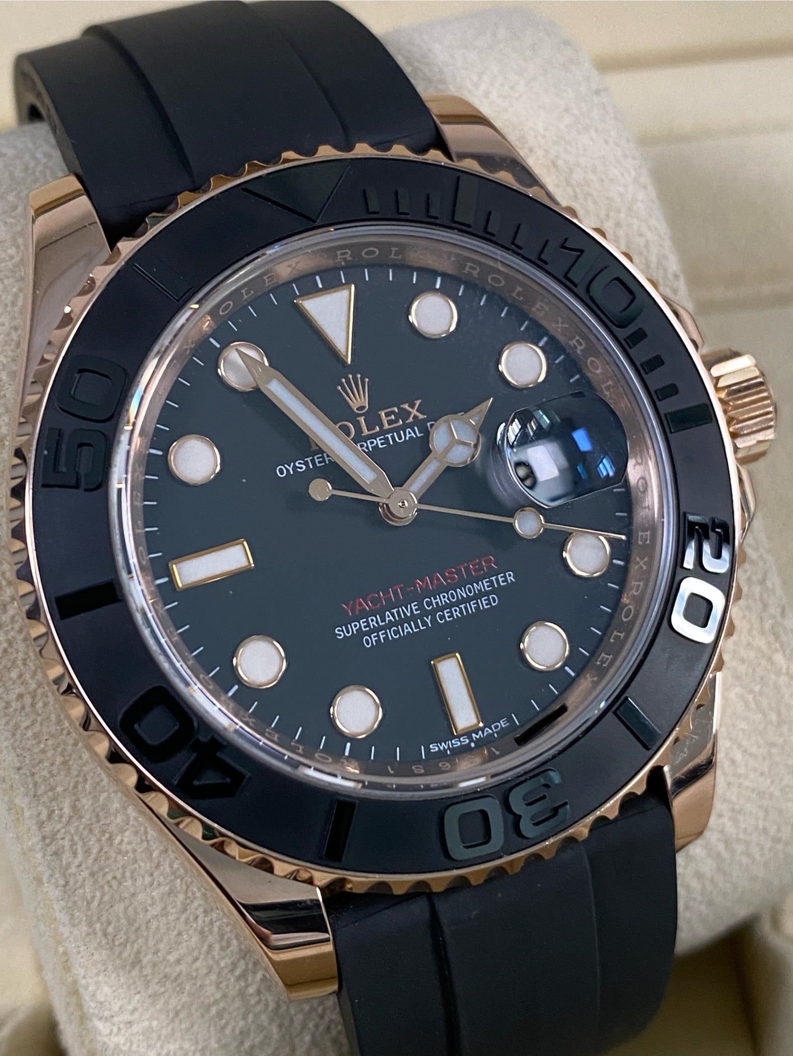 Rolex Yacht-Master 40 - 2017 - Black Dial - 116655 *FULL SET*