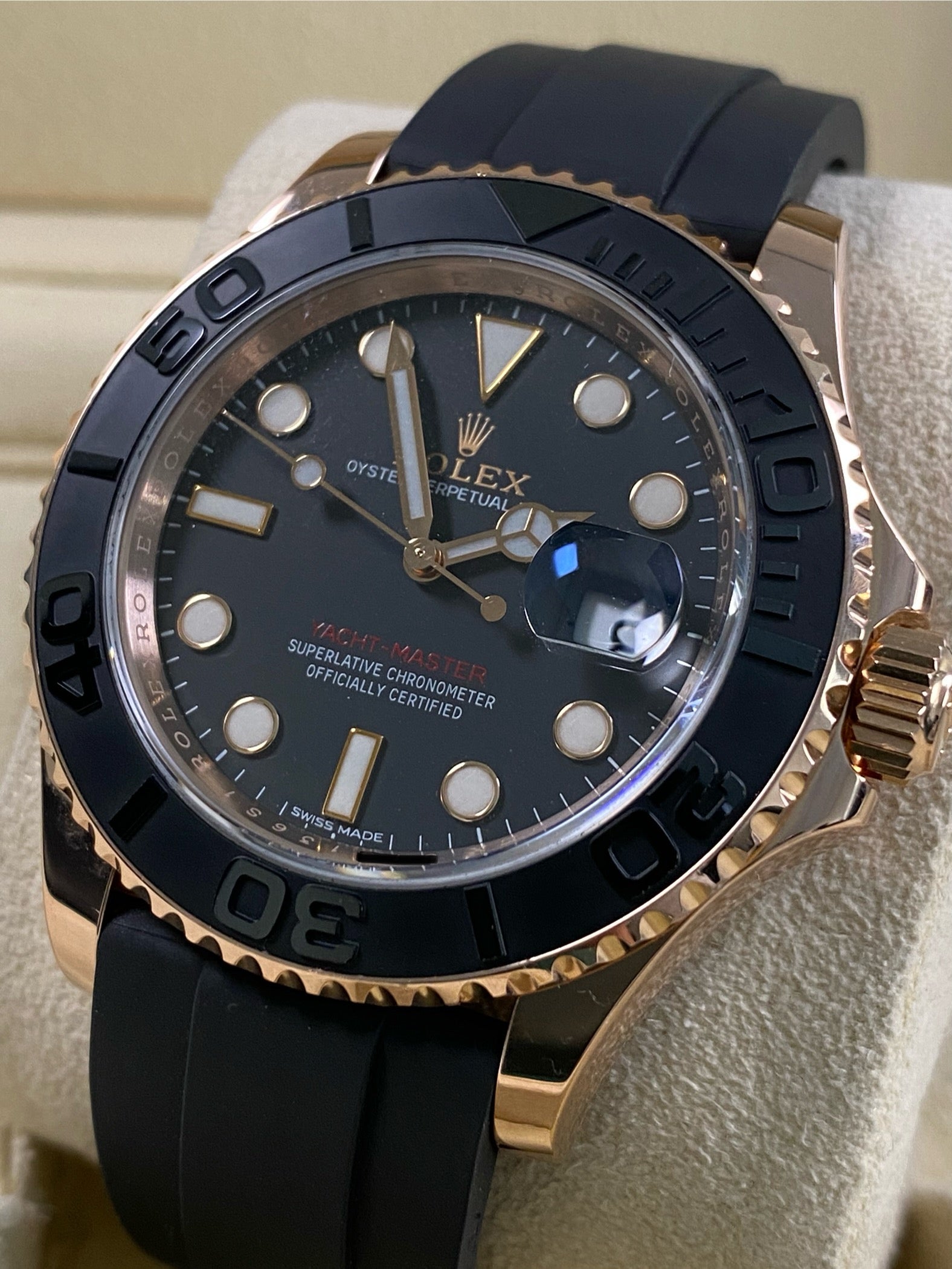 Rolex Yacht-Master 40 - 2017 - Black Dial - 116655 *FULL SET*