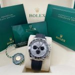 New Rolex Daytona 126519LN Ghost Complete Set 18K White Gold full CPO 2025 card