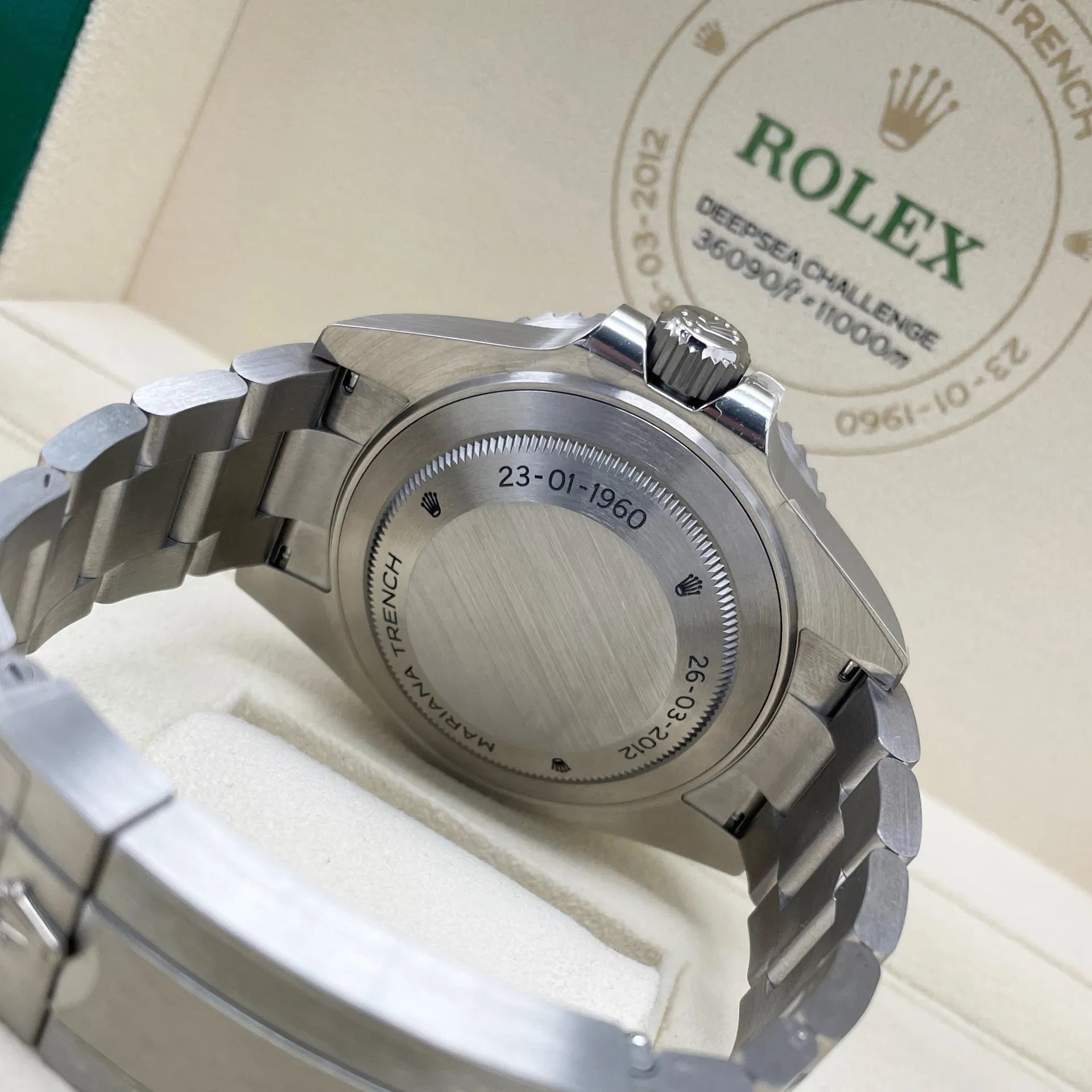 2023 Rolex DeepSea Challenge Titanium brand new unworn complete full set.